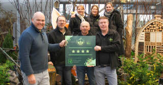 4 sterren op de Garden Centre Quality Awards